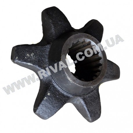 Шнековая звездочка на 18 шлицев траншейного грунтореза ЭТЦ-1609 экскаватор бара.