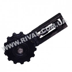 Натяжитель Урал-33 в сборе со звездочкой натяжным винтом и корпусом натяжного устройства асфальтореза.