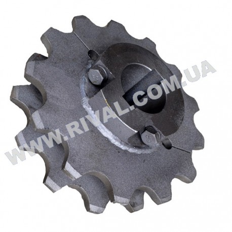 Звездочка ведущая из двух половинок на цепь  Урал-33 экскаватора траншейного бары.