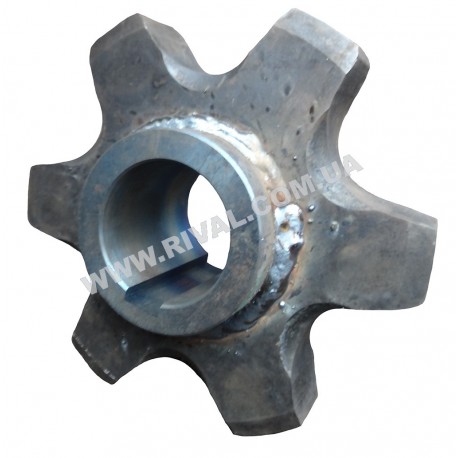 Звездочка шнековая на 8 шлицев шнекового узла траншейного экскаватора ЭТЦ-165 и ЭЦУ-150 бара.