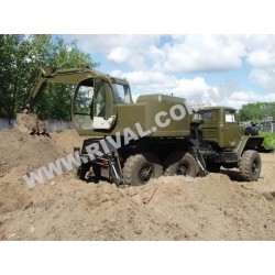 Экскаватор ЕА-17У на базе автомобиля "УРАЛ"