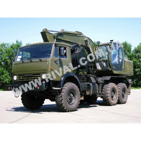 Экскаватор ЕА-17К на базе КамАЗ 3-х мостовый