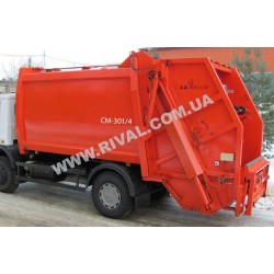 Мусоровоз СM-301/4 с задней загрузкой
