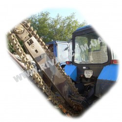 Запчасти на установку БРЦ для рытья траншеи