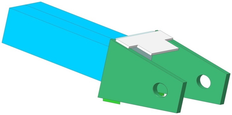 Корпус натяжного устройста без винта
