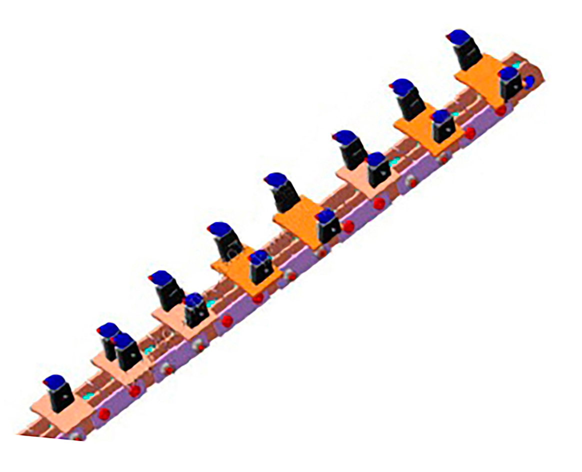 цепь универсальная крокодил со сменными зубками ЗН-3