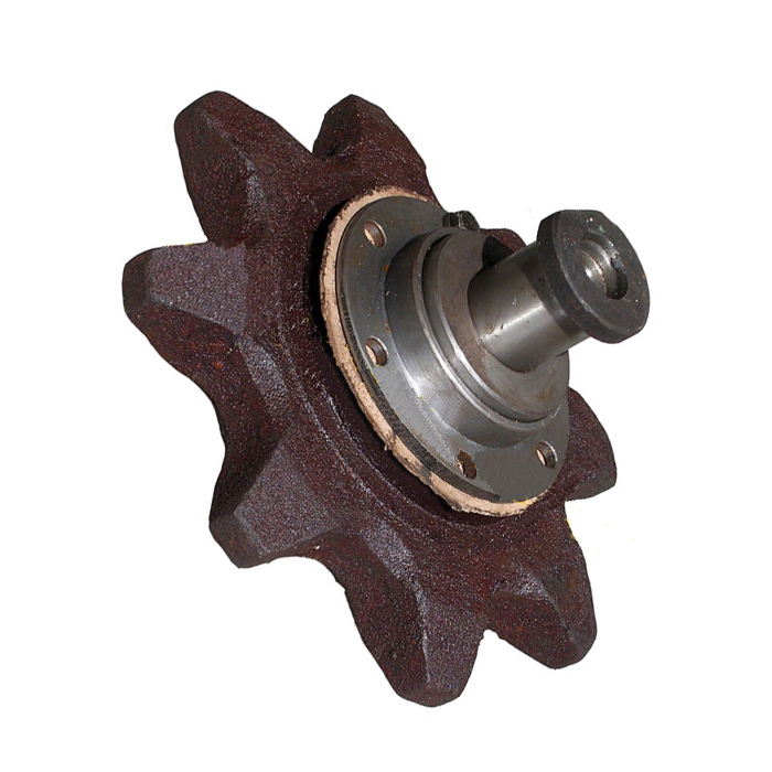 Звездочка натяжителя в сборе